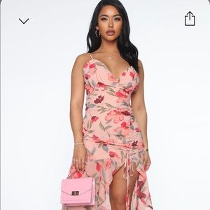 Floral Fashion Nova Dress